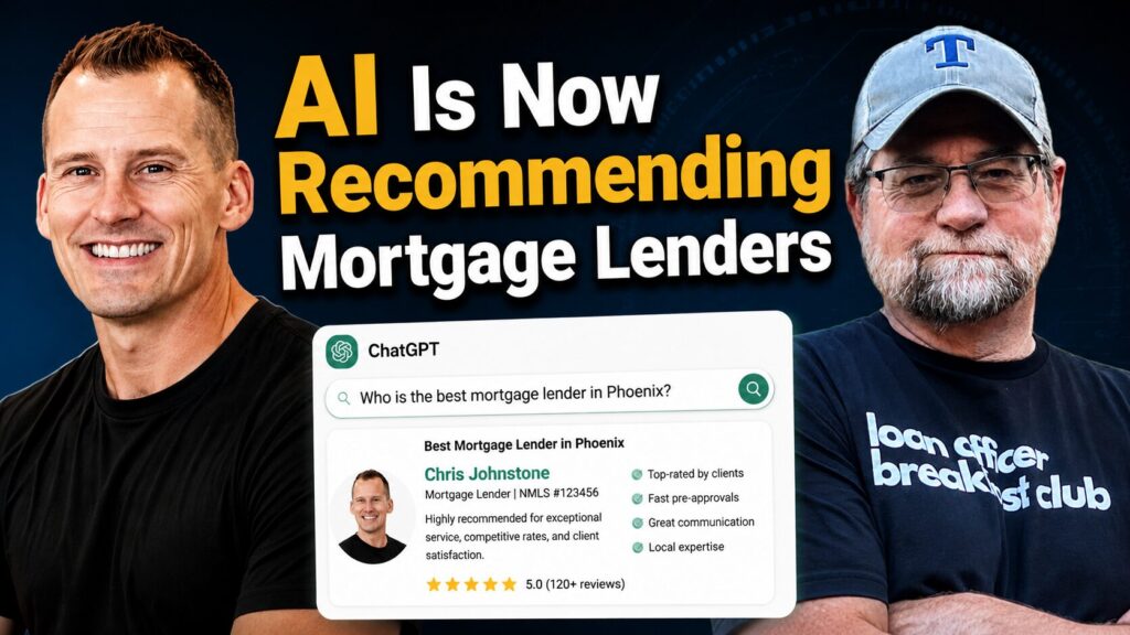 How Loan Officers Are Getting Recommended by ChatGPT & AI with Chris Johnstone and Frank Garay